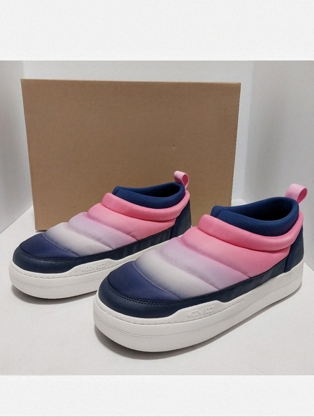 Moon Boot Park Soft Moonrise Sneakers, NWT, Size 10| EUR‎ 42